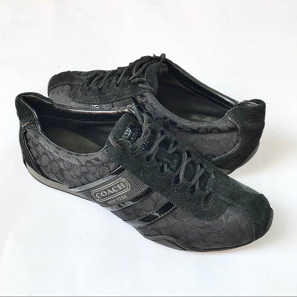 Coach Black Remonna Lace-up Sneakers